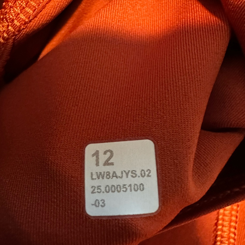 Lululemon Varsity High-Rise Pleated Tennis Skirt - Autumn Rust-Size 12-NWT - Picture 9 of 11